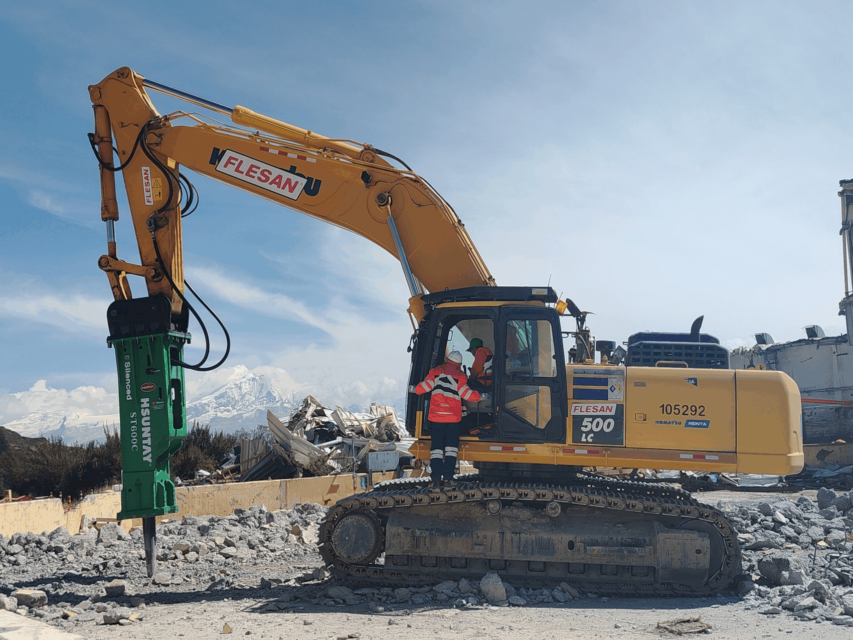 martillos hidráulicos para excavadoras..